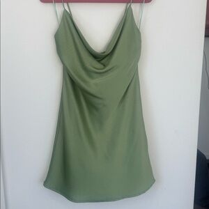 Beautiful green mini dress